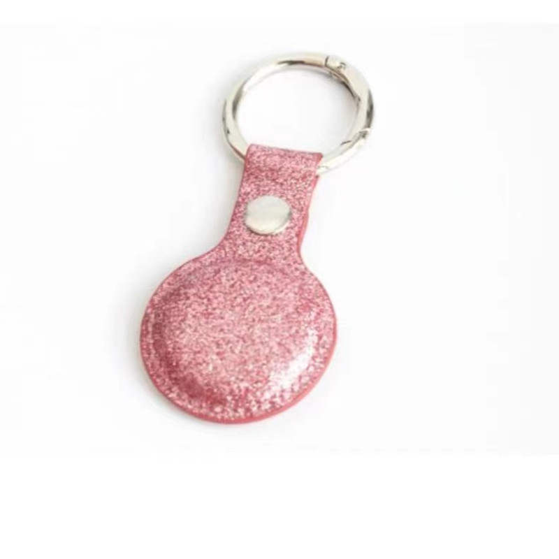 Airtag Protective Case Apple Airtags Anti-Loss Protector Case, Privat Custom DIY Pendant Pet Keychain All-Inclusive Children \\\\ \'s Leather Positioning Tracker